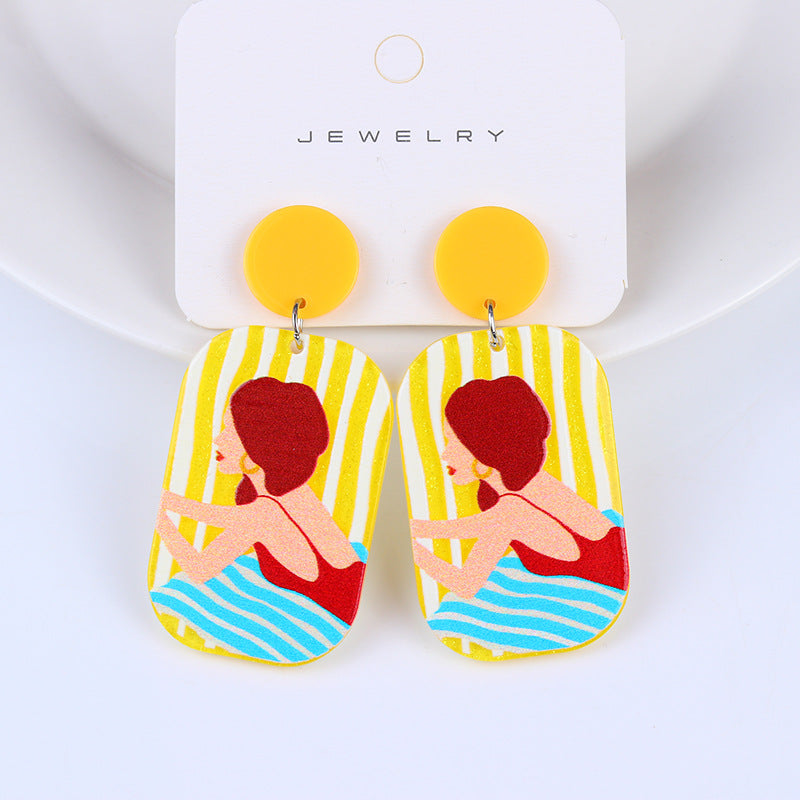 Acrylic Earrings