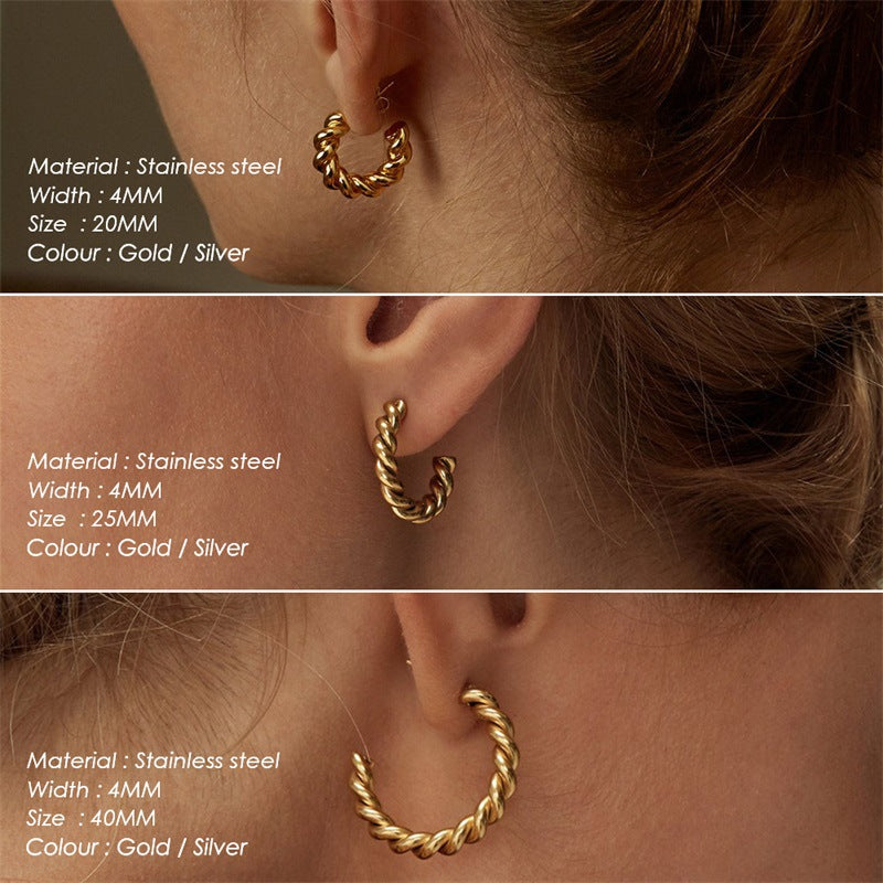 Twist Earrings