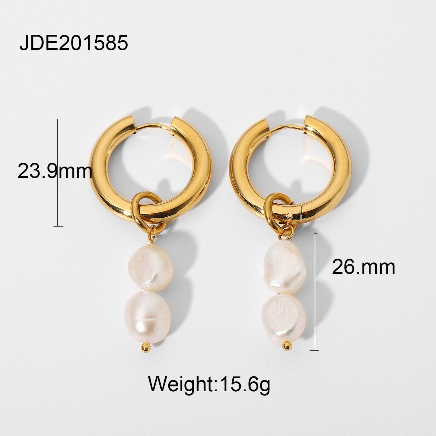 Pearl pendant Earrings